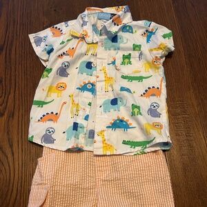 Zoo animal boys outfit